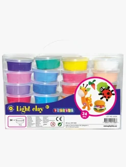 Kreativt Legetøj|Playbox Modellervoks, 24 Dele