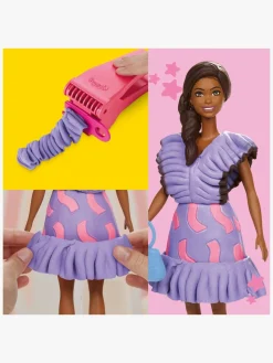 Dukker & Bamser|Kreativt Legetøj|PlayDoh Play-Doh Barbie Fashionista Modellervoks med Dukke Flæser Flerfarvet