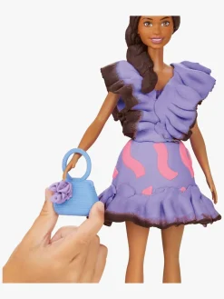 Dukker & Bamser|Kreativt Legetøj|PlayDoh Play-Doh Barbie Fashionista Modellervoks med Dukke Flæser Flerfarvet