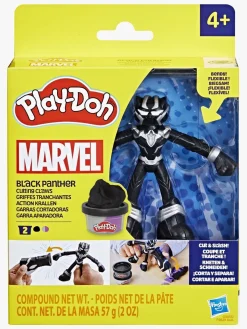PlayDoh Kreativt Legetøj-Play-Doh Black Panther Cutting Claws Legesæt