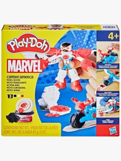 Kreativt Legetøj|PlayDoh Play-Doh Captain America Legesæt Moto-Slicer