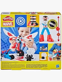 Kreativt Legetøj|PlayDoh Play-Doh Captain America Legesæt Moto-Slicer