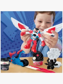 Kreativt Legetøj|PlayDoh Play-Doh Captain America Legesæt Moto-Slicer