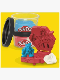 PlayDoh Kreativt Legetøj-Play-Doh Captain America Stamping Shield Legesæt