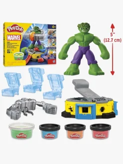 PlayDoh Kreativt Legetøj-Play-Doh Den Fantastiske Hulk Smash And Squish Legesæt