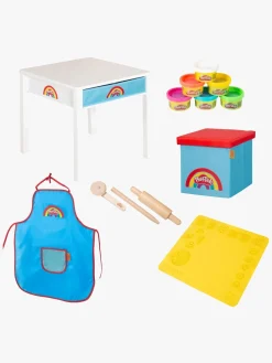 Kreativt Legetøj|PlayDoh Play-Doh Kreabord med Skammel