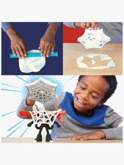 PlayDoh Kreativt Legetøj-Play-Doh Spider-Man Launch And Slice Battle Legesæt