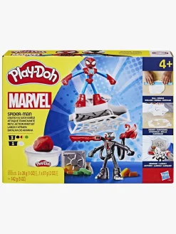 PlayDoh Kreativt Legetøj-Play-Doh Spider-Man Launch And Slice Battle Legesæt