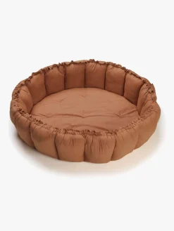 Børn PlayAndGo Interiør-Play&Go Organic Bloom Legetæppe, Tawny Brown