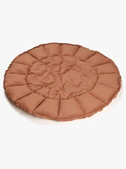 Børn PlayAndGo Interiør-Play&Go Organic Bloom Legetæppe, Tawny Brown