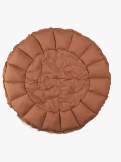 Børn PlayAndGo Interiør-Play&Go Organic Bloom Legetæppe, Tawny Brown