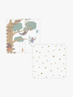 Interiør|PlayAndGo Play&Go Puslespilsmåtte Træhytte 6 Dele