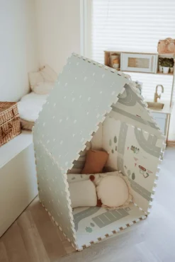 Børn PlayAndGo Interiør-Play&Go Puslespilsmåtte Vej 6 Dele