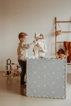 Børn PlayAndGo Interiør-Play&Go Puslespilsmåtte Vej 6 Dele