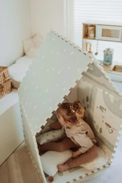 Børn PlayAndGo Interiør-Play&Go Puslespilsmåtte Vej 6 Dele