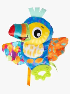 Babylegetøj|PlayGro Crinkle Blankie Tamika Toucan Aktivitetslegetøj
