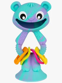 Babylegetøj|PlayGro Wobble-Buddy Rattle Bear Bidelegetøj