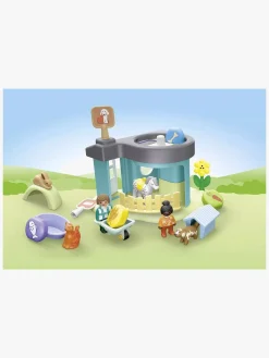 Børn Playmobil Legetøj Til Børn På 0-10 År|Byggesæt & Lego-71690 1.2.3: Dyrepension Med Godbidsmaskine Byggesæt