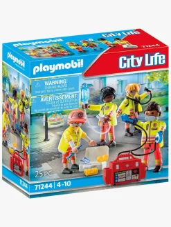 Byggesæt & Lego|Playmobil 71244 City Life Legesæt Medicinsk Team