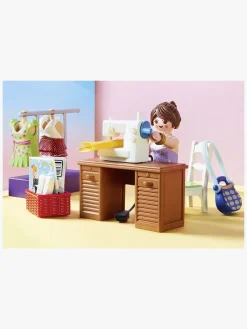 Byggesæt & Lego|Playmobil 70208 Dollhouse Bedroom with Sewing Corner Flerfarvet