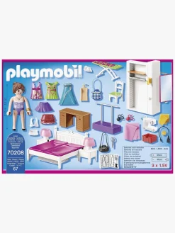 Byggesæt & Lego|Playmobil 70208 Dollhouse Bedroom with Sewing Corner Flerfarvet