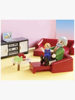 Byggesæt & Lego|Playmobil 70207 Dollhouse Comfortable Living Room Flerfarvet