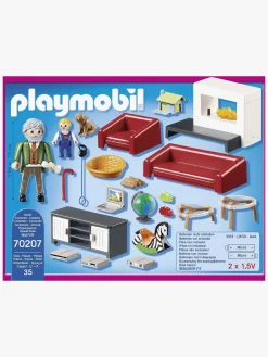 Byggesæt & Lego|Playmobil 70207 Dollhouse Comfortable Living Room Flerfarvet