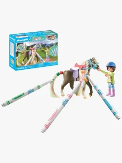 Byggesæt & Lego|Playmobil 71640 Horses of Waterfall Byggesæt Vaskbart Hest Sæt