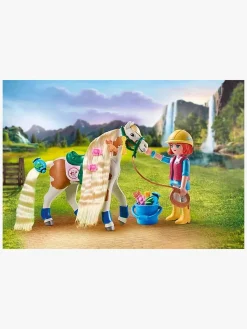 Byggesæt & Lego|Playmobil 71639 Horses of Waterfall Byggesæt Ellie med Hest