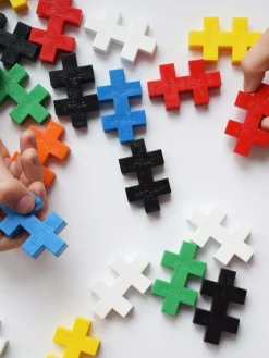 Byggesæt & Lego|PlusPlus Plus-Plus BIG Byggesæt Basic Mix 50 Dele Rød/Blå