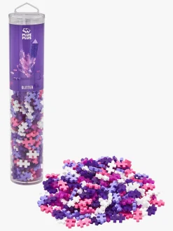 Byggesæt & Lego|PlusPlus Plus-Plus Tube Glitter Mix 240 Dele Lilla/Lyserød