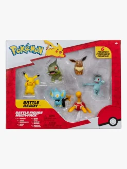 Pokemon Legetøjsfigurer-Pokémon Battle Figure Figursæt 6-pak