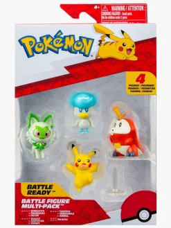 Legetøjsfigurer|Pokemon Pokémon Battle Figure Gen IX Figursæt 4-Pak