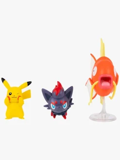 Legetøjsfigurer|Pokemon Pokémon Battle Figursæt 3-pak Flerfarvet