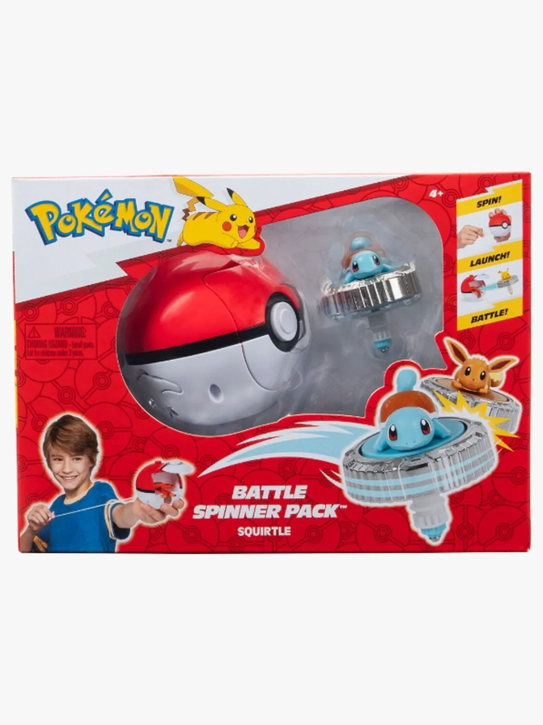 Legetøjsfigurer|Pokemon Pokémon Battle Spinner Legesæt Squirtle