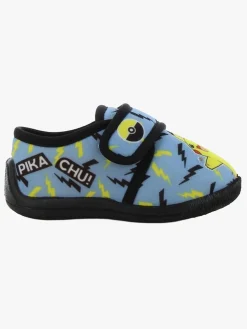 Hjemmesko|Pokemon Pokémon  Blinkende Indesko, Grey Blue/Black