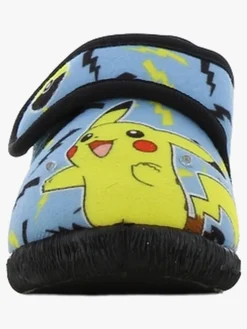 Børn Pokemon Sneakers-Pokémon  Blinkende Indesko, Grey Blue/Black