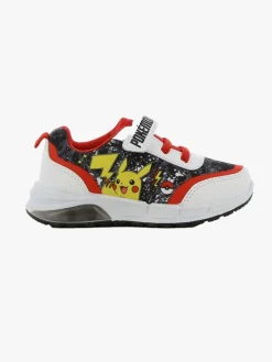 Børn Pokemon Sneakers-Pokémon Blinkende Sneakers, White/Black