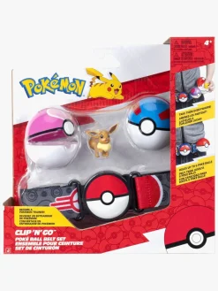 Legetøjsfigurer|Pokemon Pokémon Clip 'N' Go Legesæt Bælte Eevee