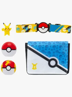 Legetøjsfigurer|Pokemon Pokémon Clip 'N' Go Legesæt Bælte & Taske Pikachu