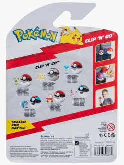 Legetøjsfigurer|Pokemon Pokémon Clip 'N' Go Legesæt Fidough med Timer-ball Flerfarvet
