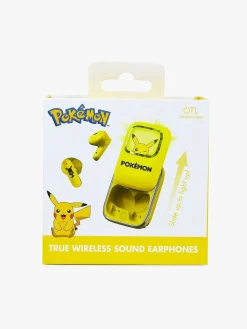 OTLTechnologies Elektronik & Media-Pokémon Høretelefoner In-Ear TWS med LED Pikachu