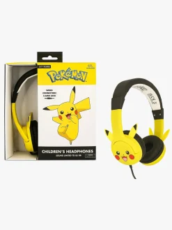 OTLTechnologies Elektronik & Media-Pokémon Høretelefoner med Ører 85dB Pikachu