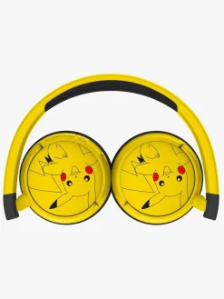 Elektronik & Media|OTLTechnologies Pokémon Høretelefoner Trådløse 85dB-95dB Sharing AUX Gul