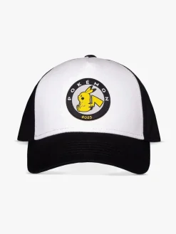 Tilbehør|Pokemon Pokémon Kasket, Pikachu #025 Sort/Hvid/Gul