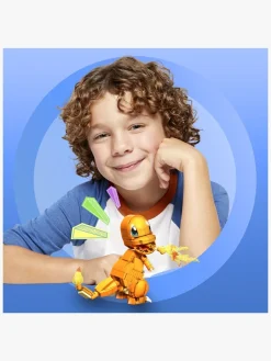 Legetøjsfigurer|MegaConstrux Pokémon Mega Construx Medium Charmander, 180 dele