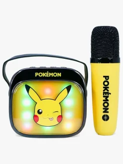 Elektronik & Media|OTLTechnologies Pokémon Popsing Karaokesæt med LED-lys Gul