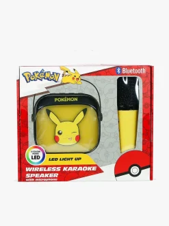 Elektronik & Media|OTLTechnologies Pokémon Popsing Karaokesæt med LED-lys Gul