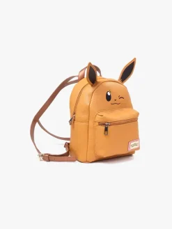 Tasker|Pokemon Pokémon Rygsæk, Eevee Brun/Orange