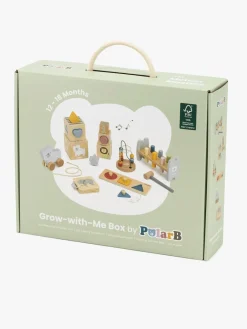 PolarB Lærerig Leg|Babylegetøj-Grow-with-Me Aktivitetssæt Motion Masters 12-18 Måneder